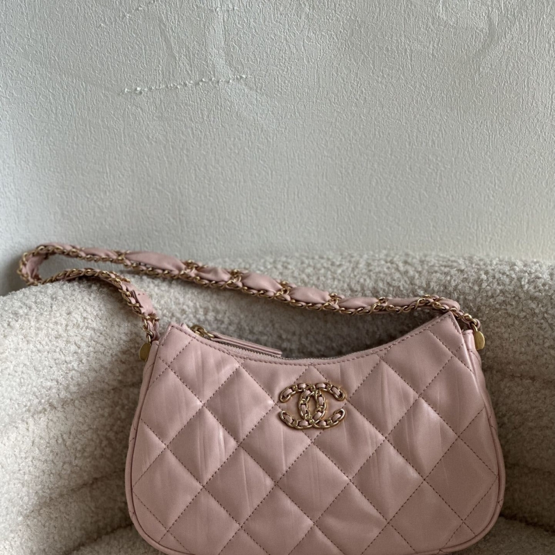 Ch*el top handle bags